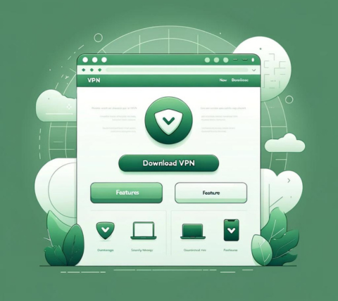 Mainland VPN for China connect step 1, press the button to establish a VPN connection